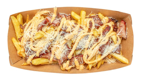 Loaded Fries with cheese and bacon